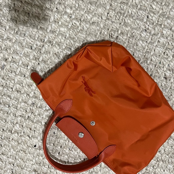 COPY - Longchamp le Pliage carot/orange small tote bag - Picture 3 of 5